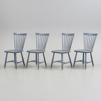 STOLAR, 4 st, "Lilla Åland", Carl Malmsten, 1900-talets andra hälft.