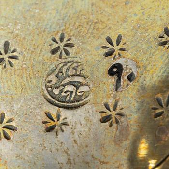 Lockpokal, silver, Osmanska kulturområdet, Abdul Hamids period, ca 1880-90-tal.