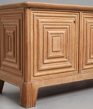 Oscar Nilsson, attributed to, an oak Swedish Modern sideboard, 1940's.