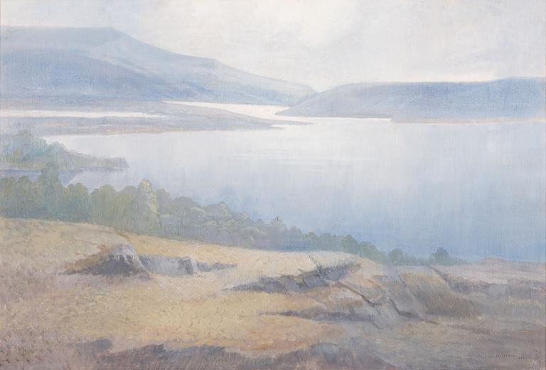 Olof Walfrid Nilsson, oil on canvas/panel, signed and dated 1946.