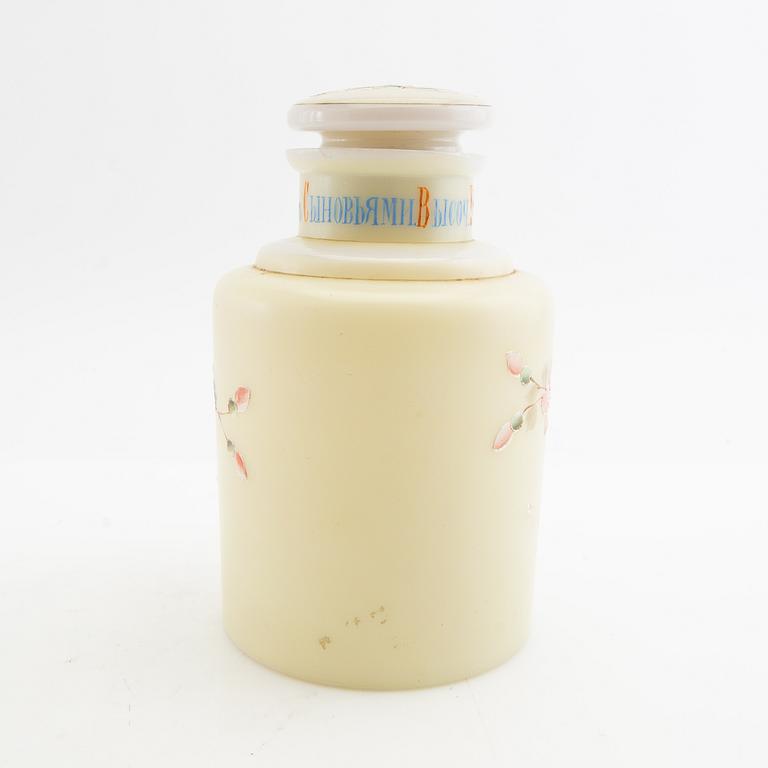 Decanter with stopper Russia circa 1900.