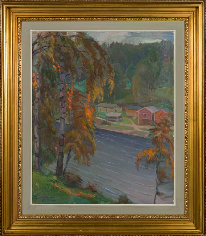 Eero Snellman, Näkymä Kajaanista.