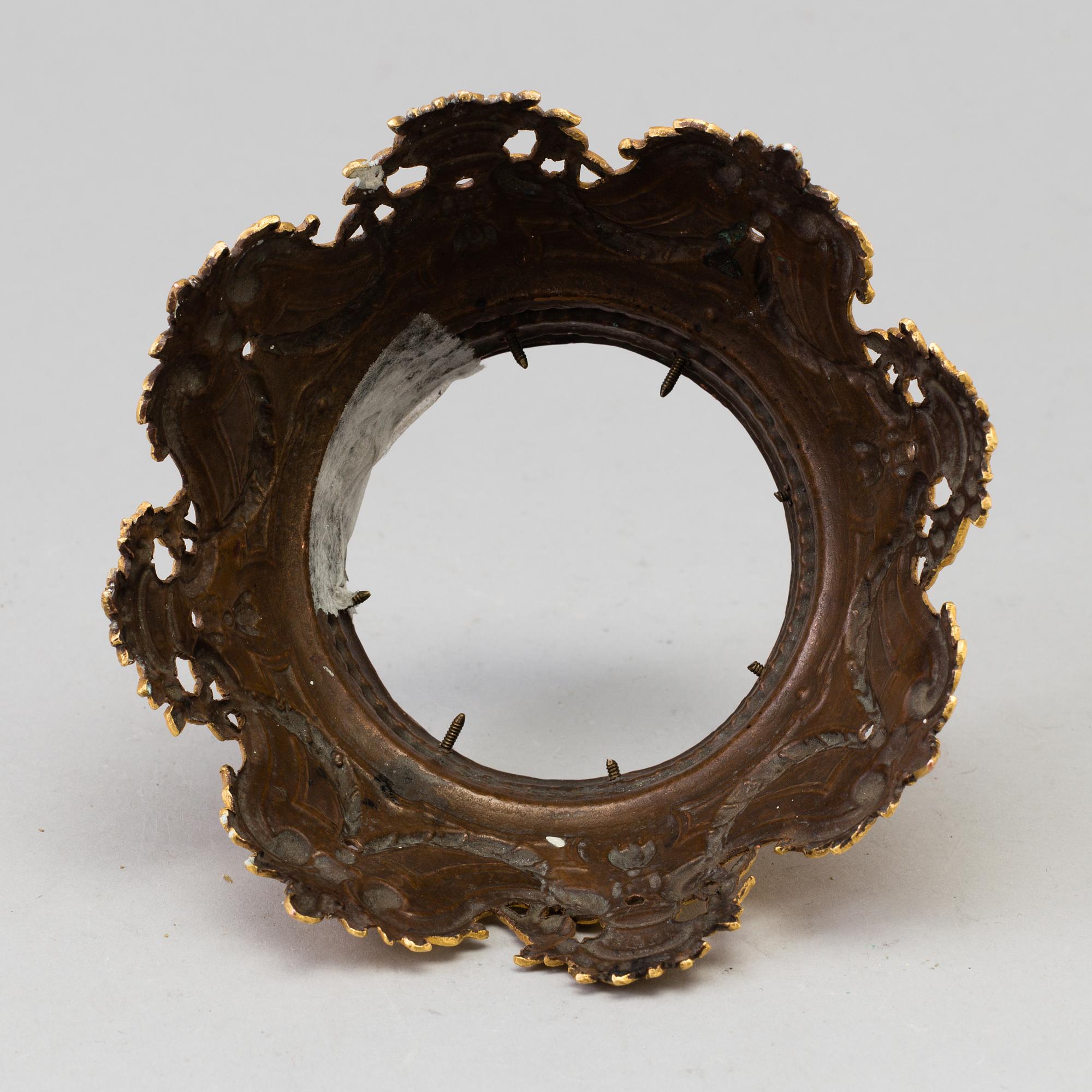 A gilded copper crown, ca 1800.