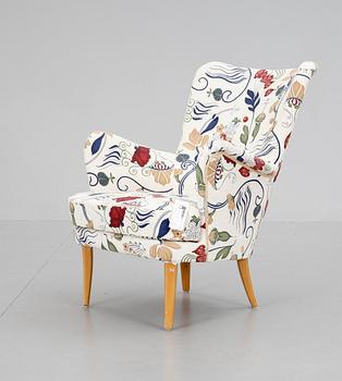 FÅTÖLJ, "Stora Furulid", Carl Malmsten.