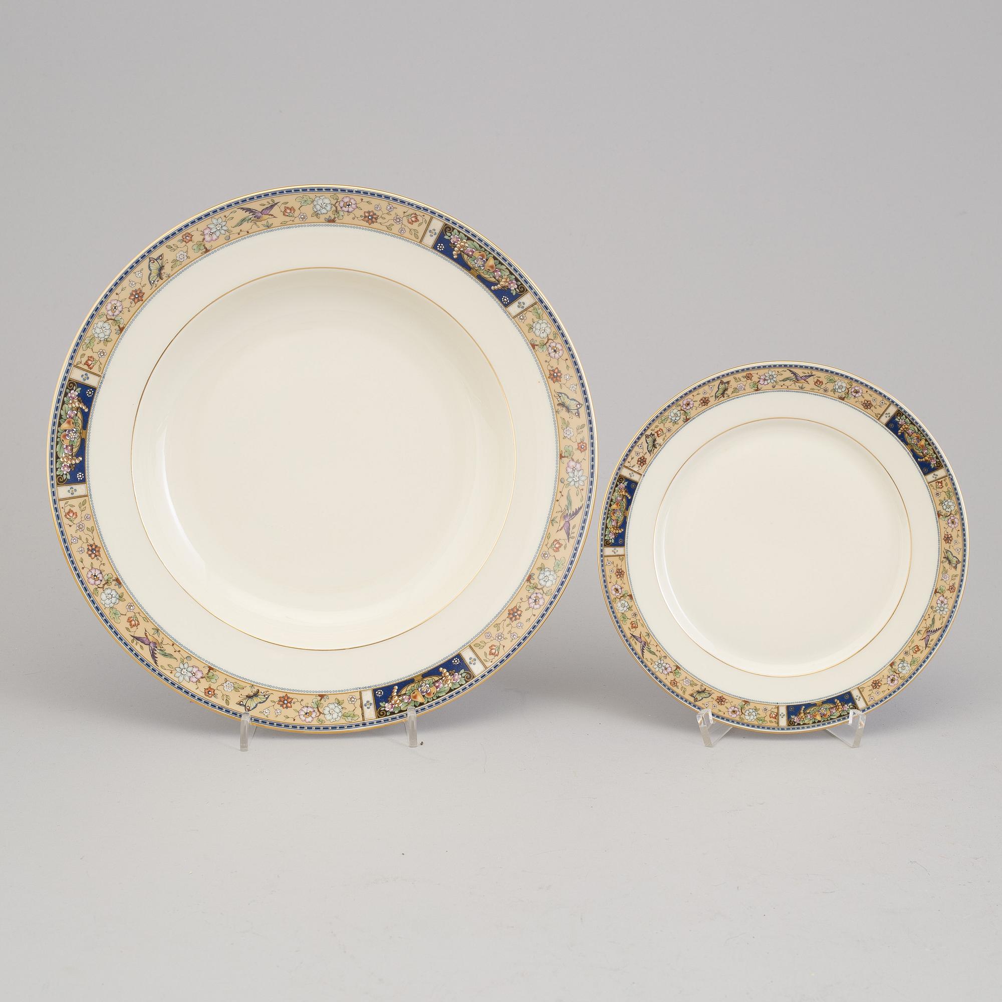 MATSERVIS, 85 delar, porslin, Rosenthal Ivory, Tyskland, 1900-talets mitt.