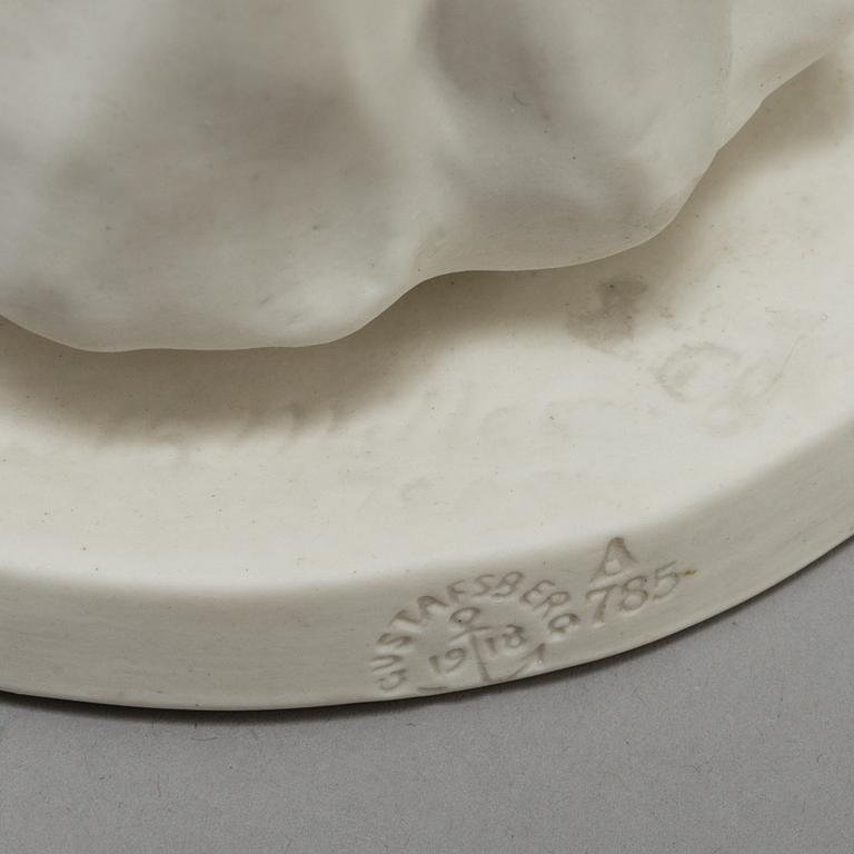 SIX PARIAN FIGURES, Gustafsberg and Rörstrand, early 20th century.