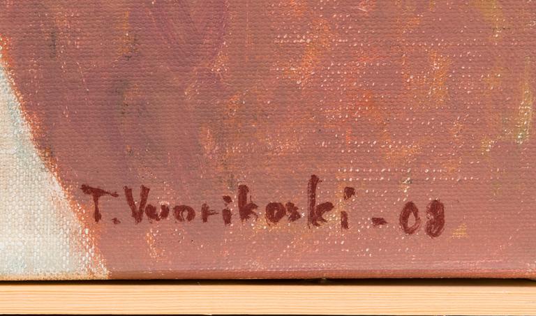 TIMO VUORIKOSKI, oil on canvas, signed and dated -09.