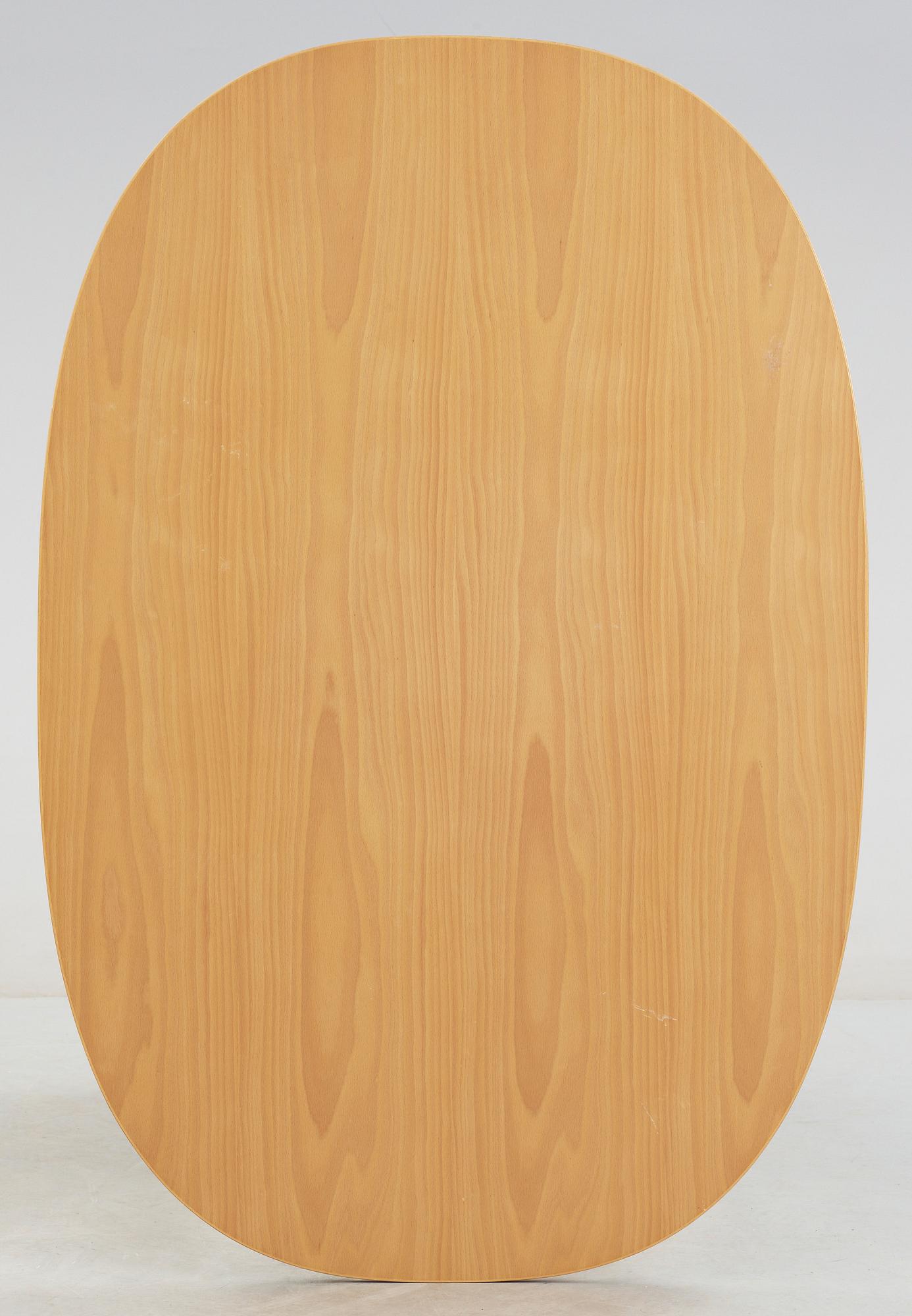 SOFFBORD, "Superellips" Design Bruno Mathsson och Piet Hein för Fritz Hansen, 1985.