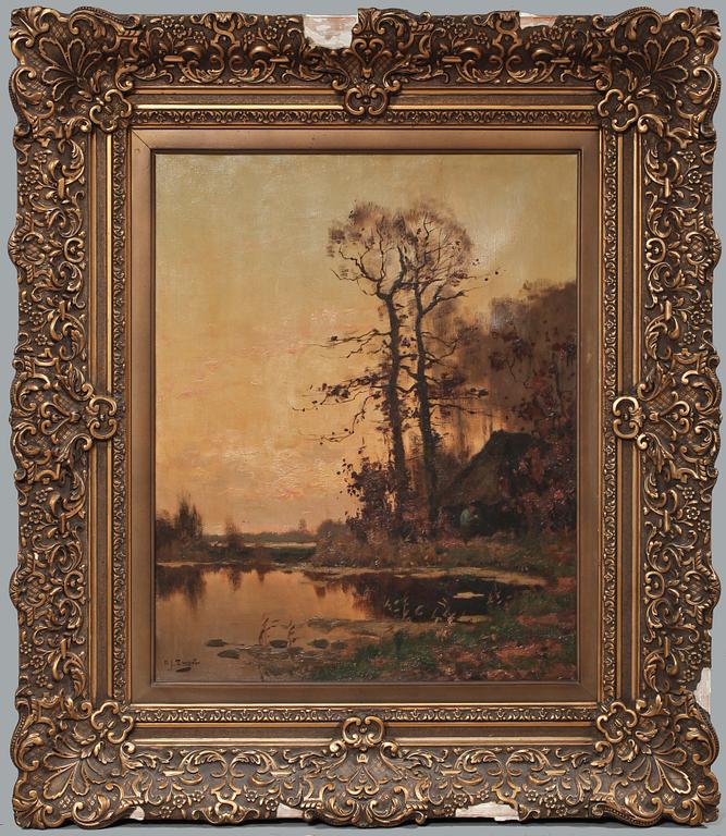 ARIE ZWART, tillskriven, olja på duk, sign.