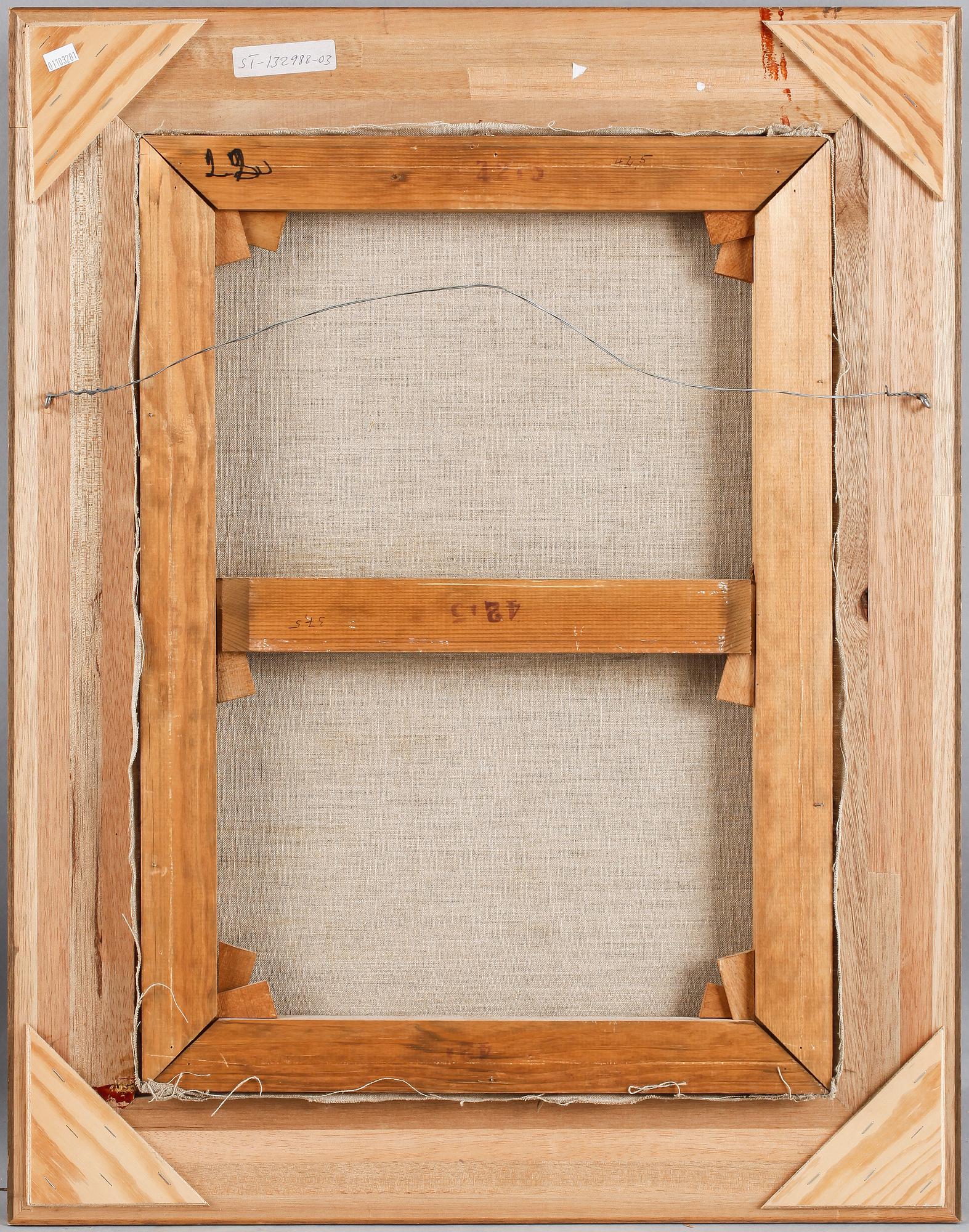 OKÄND KONSTNÄR, olja på duk, 1700-tal.