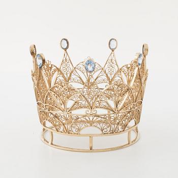 A bridal crown by Olav Kristensen, Göteborg, 1939.