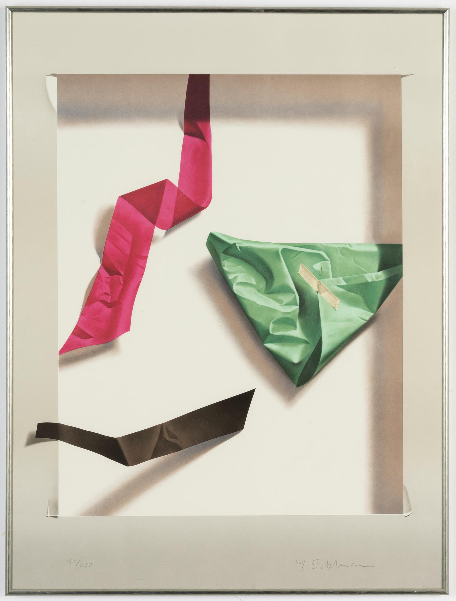 Yrjö Edelmann, lithograph in colours, 1996, signed 43/250.