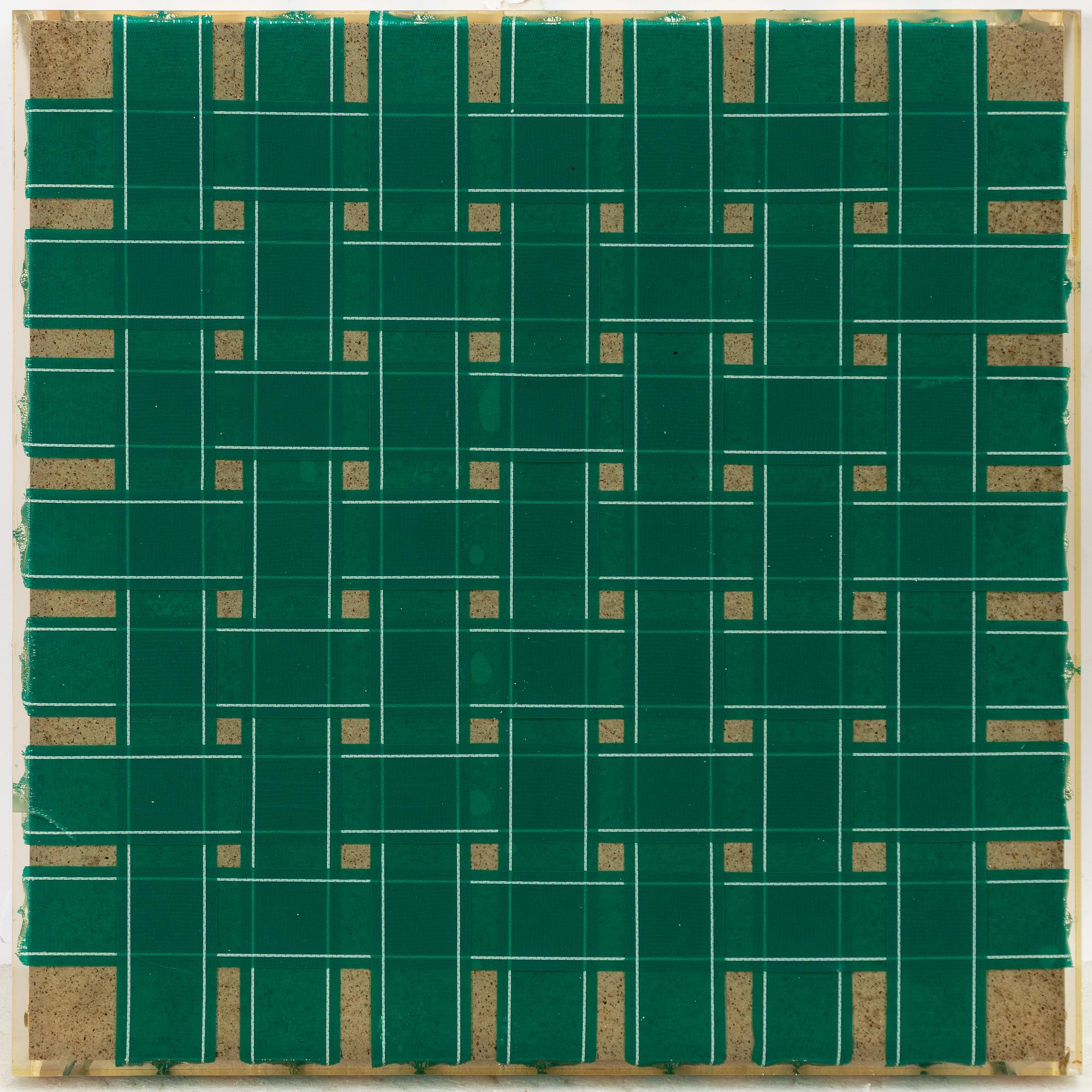 Clay Ketter, "Green lawnchair A”.