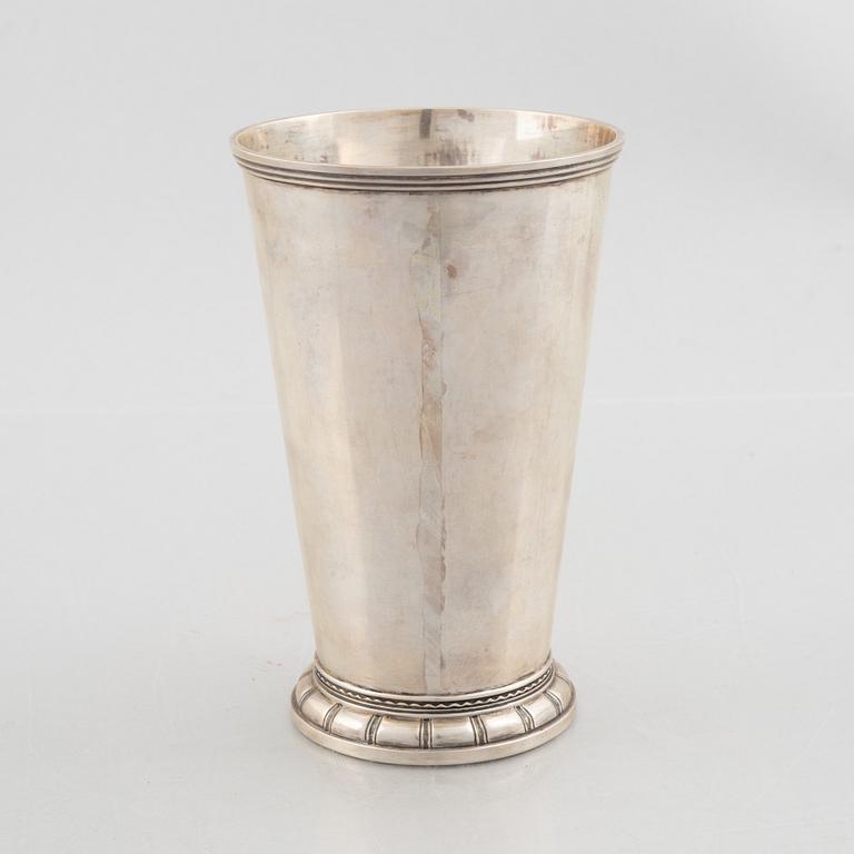 Eric Råström, a silver beaker, CG Råström, Stockholm 1953.