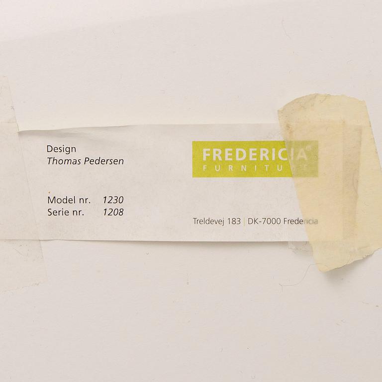 Thomas Pedersen, a laminate "Icicle 1230" coffee table for Fredericia furniture Denmark.