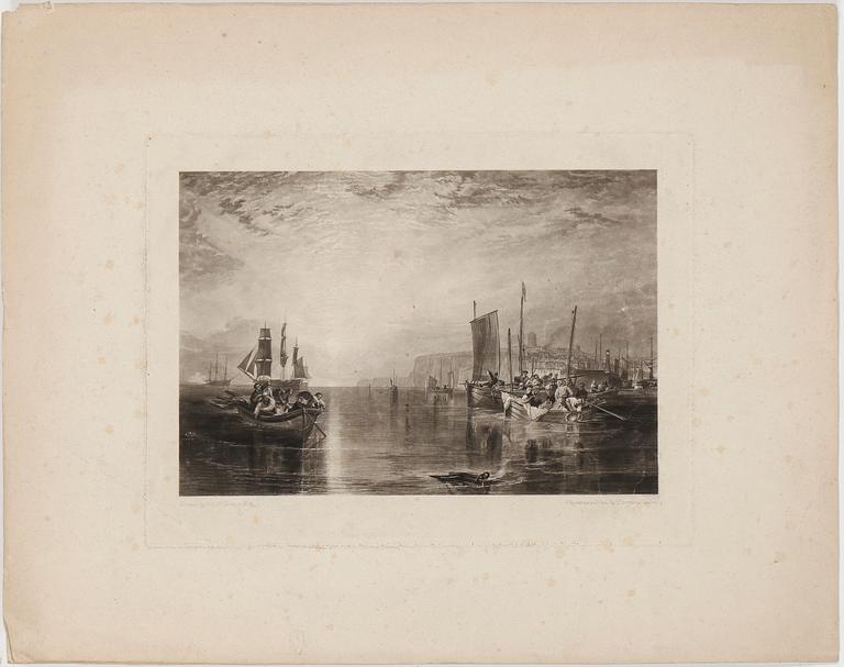 THOMAS GOFF, mezzotint, efter William Turner, 1800-tal.