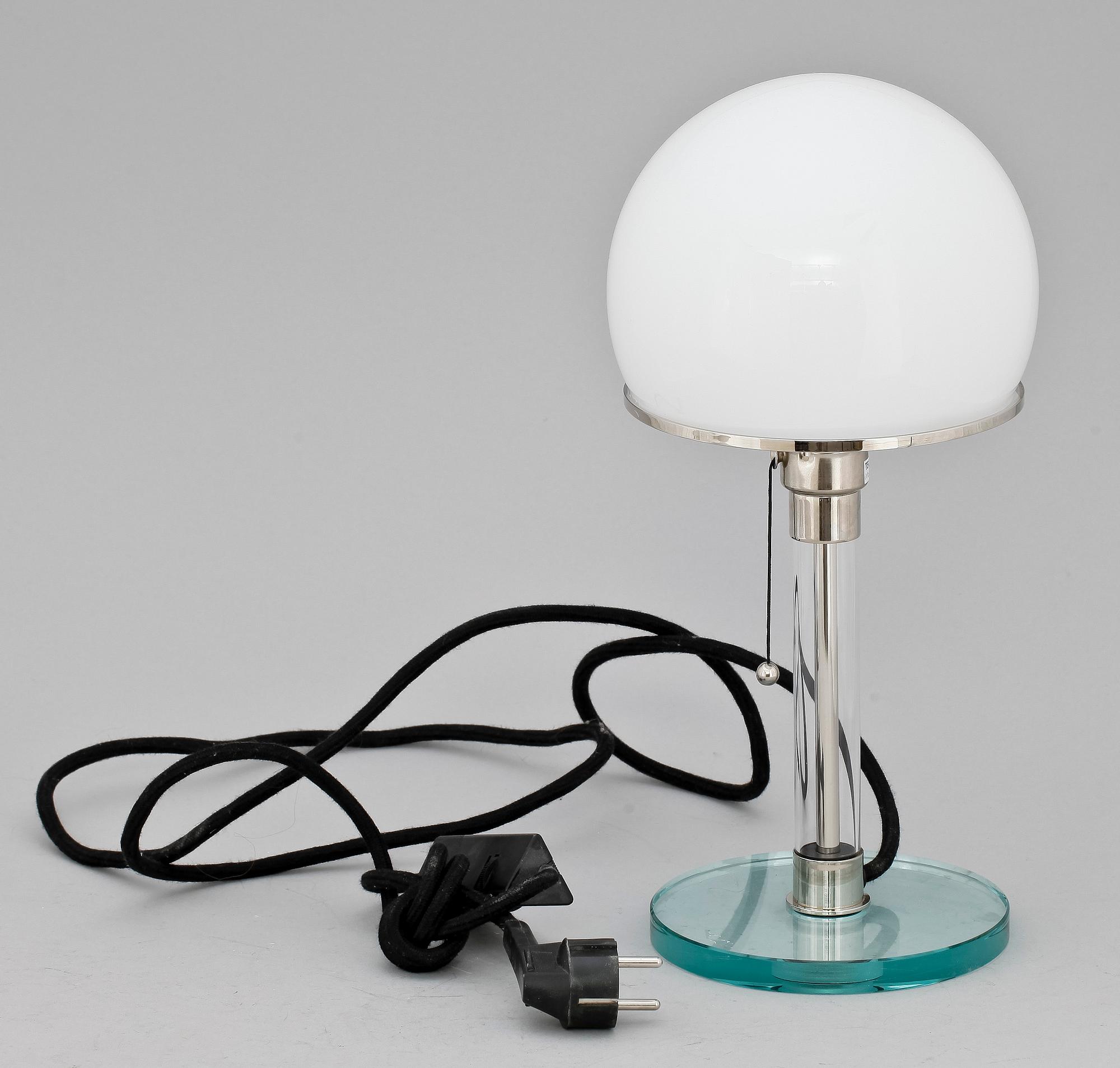BORDSLAMPA. Wilhelm Wagenfeld. Bauhaus.