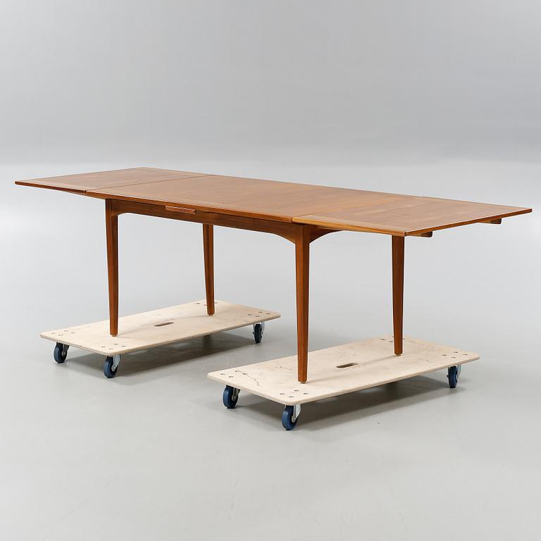A dinner table by CARL MALMSTEN, "Calmare Nyckel", second half of the 20th century.