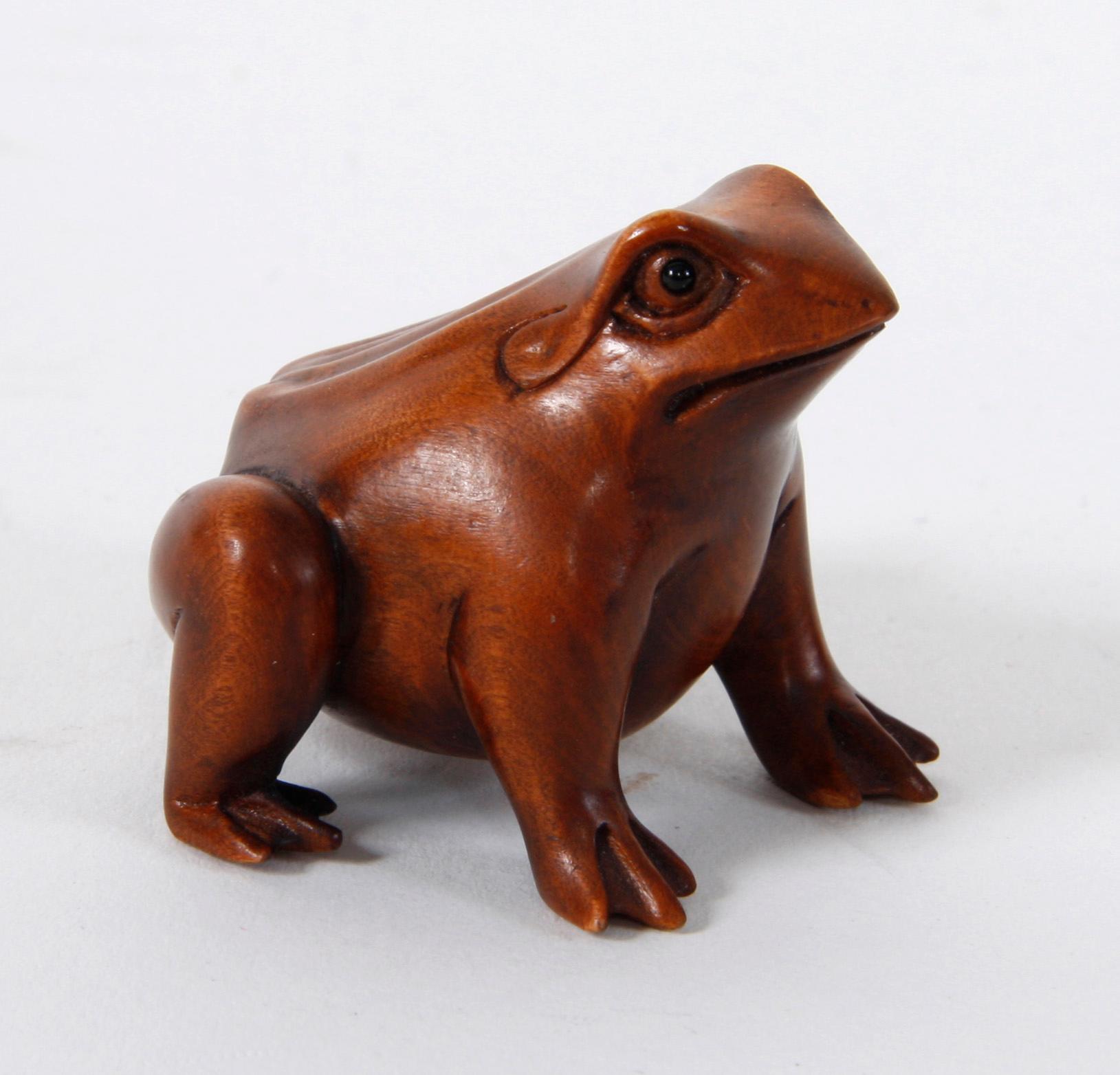 NETSUKE, trä, orientalisk.