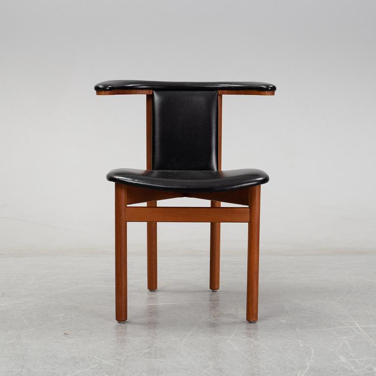 Hans Olsen, a 'King Fredrik VII' teak chair, Aerö Möbler, Denmark, designed in 1964.