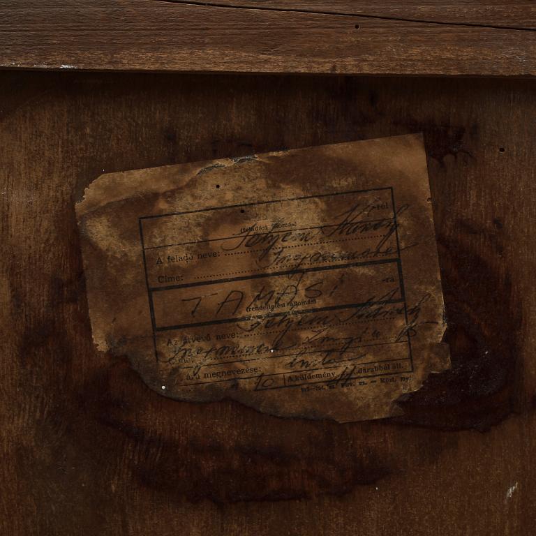 SÄNGBORD, ett par, jugend, 1900-talets början.