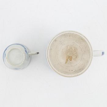 Seven pieces of porcelain, China, 18th-20th century.