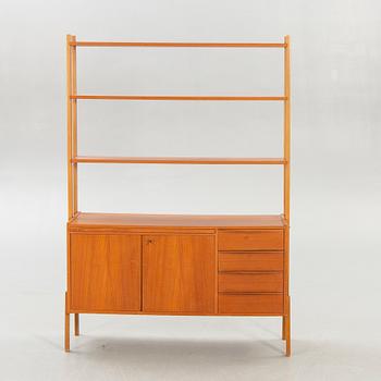 Bookcase, teak, 1960s.