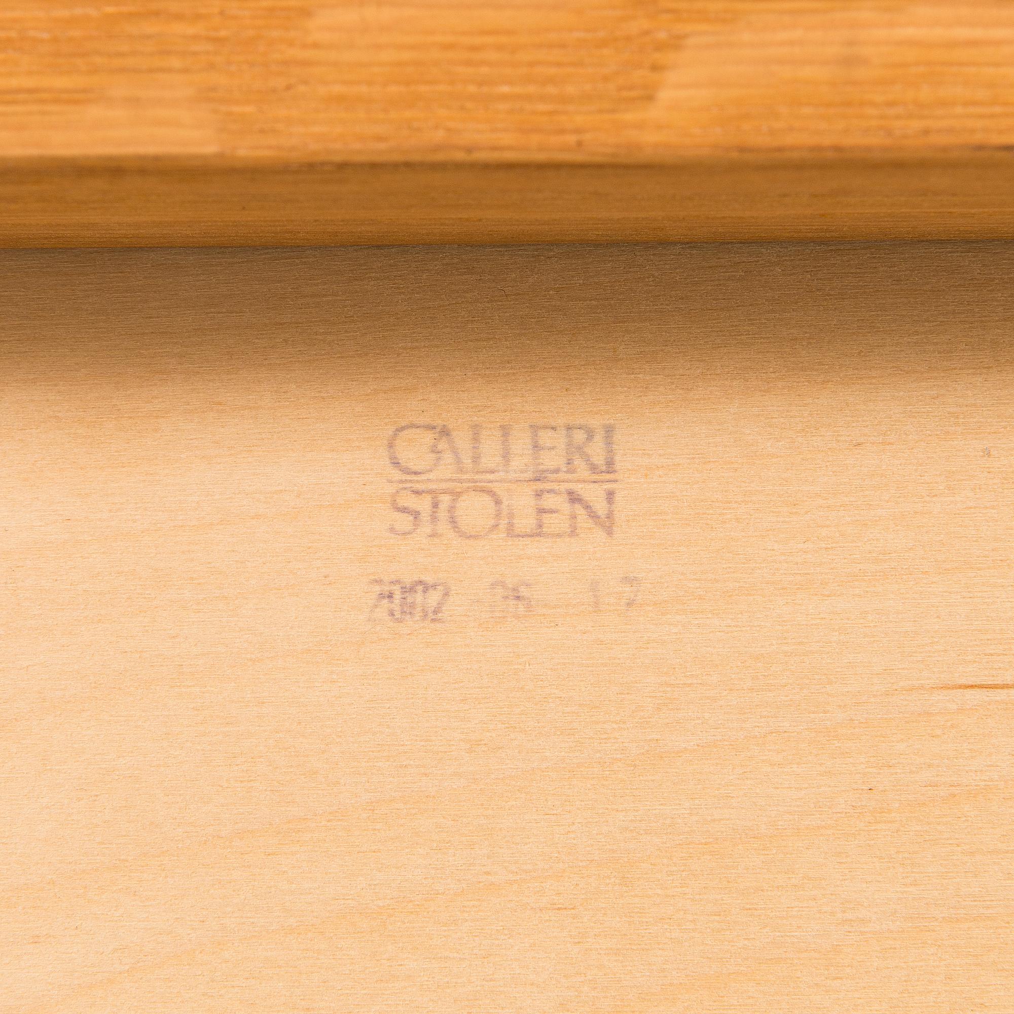 Åke Axelsson, a pair of 'Neptunus' armchairs, Galleri Stolen, Sweden.