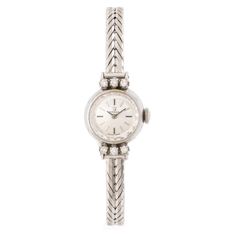 Omega, armbandsur, 17 mm.