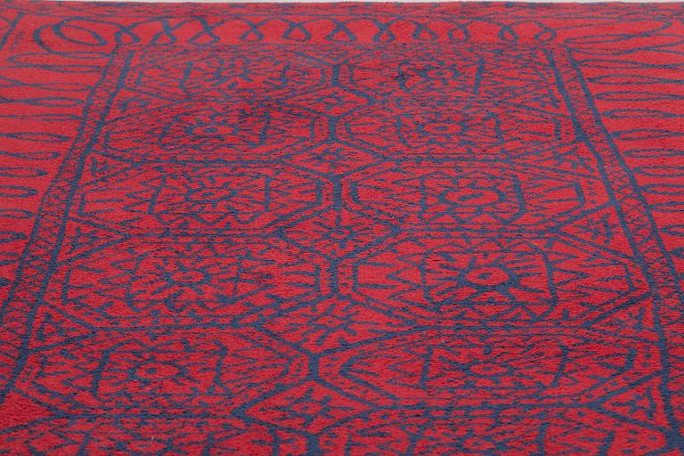 Javier Mariscal, "Estambul", a carpet, Nanimarquina, ca 279,5 x 200 cm, Spain the 1990's, signed Mariscal.