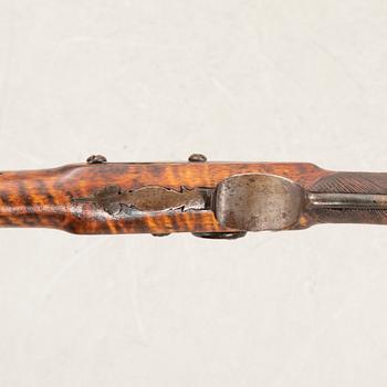 Percussion rifle, 19th century, Sweden.