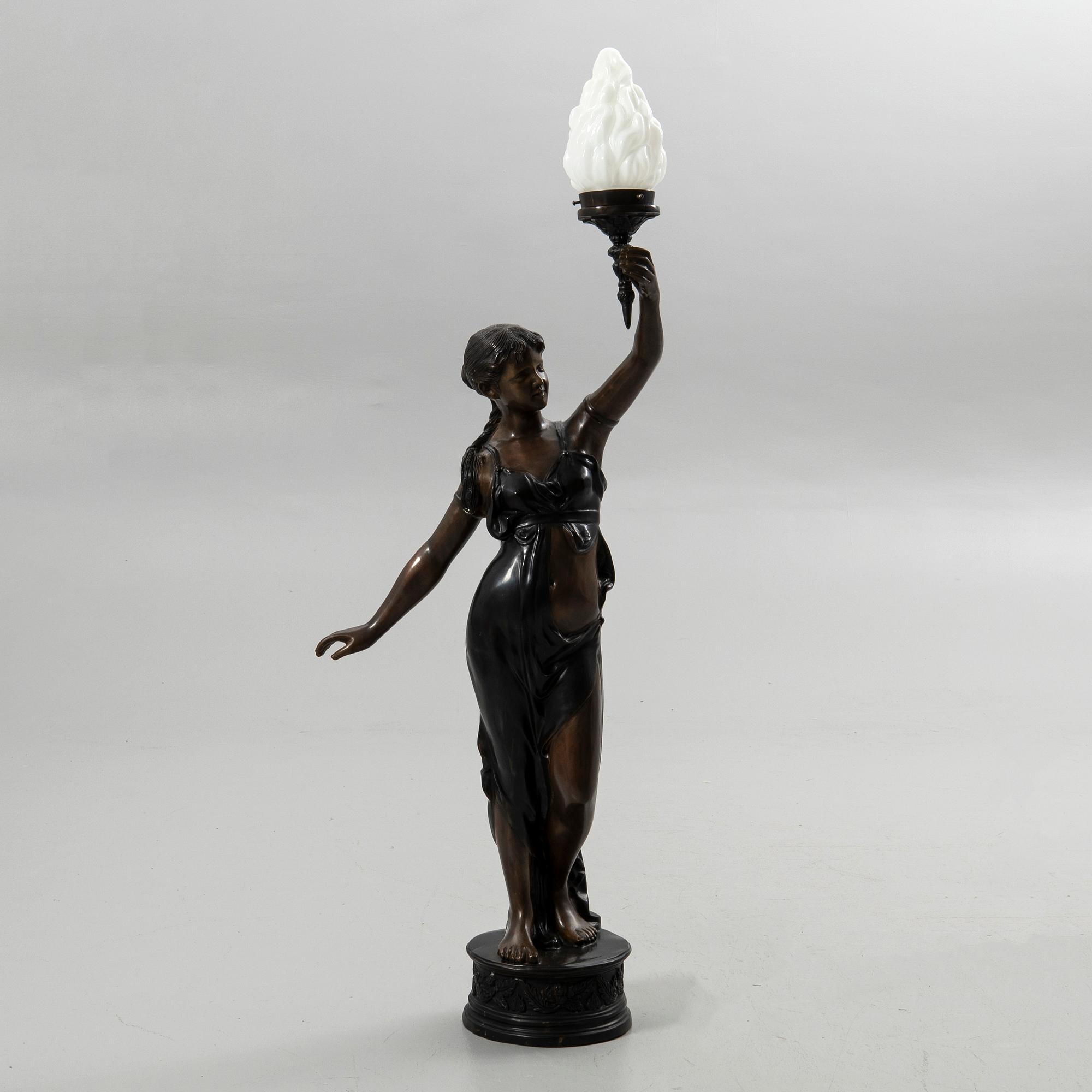 Floor lamp, 20th century.