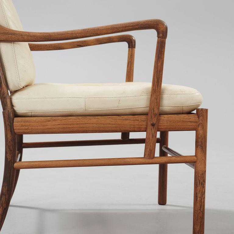 A pair of Ole Wanscher Colonial Chair, 'PJ 149' Poul Jeppesen, Denmark.