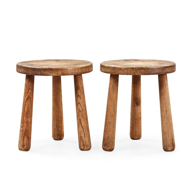 AXEL EINAR HJORTH, pallar, ett par, Nordiska Kompaniet 1930-tal.