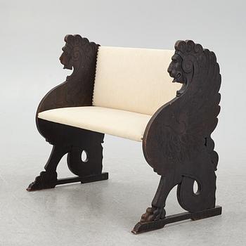 Bench, 20th century.