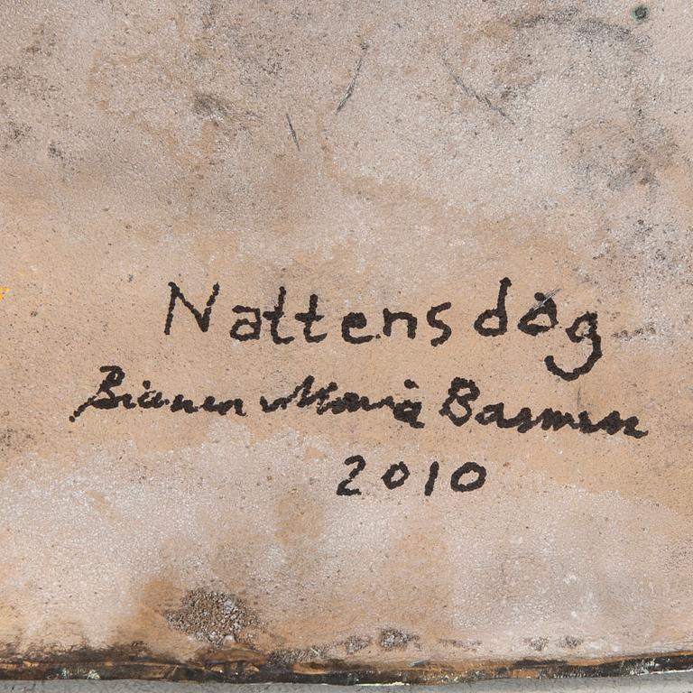 Bianca Maria Barmen, skulptur signerad och daterad 2010.