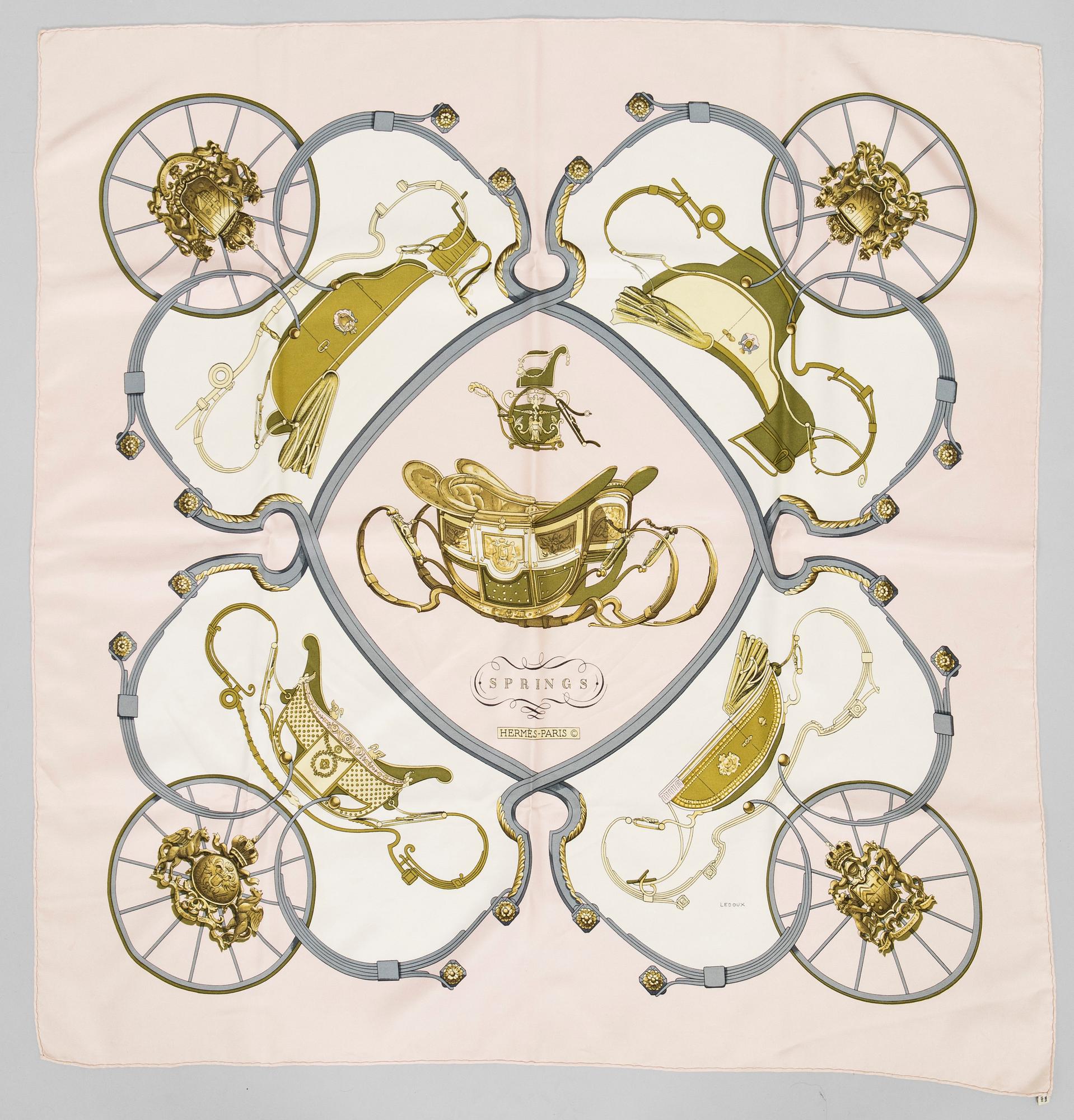 Hermès, huivi, "Springs".