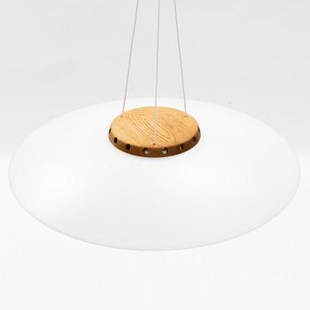 Uno & Östen Kristiansson, a model 565 'Ufo' ceiling light, Luxus, Vittsjö, 1960's.