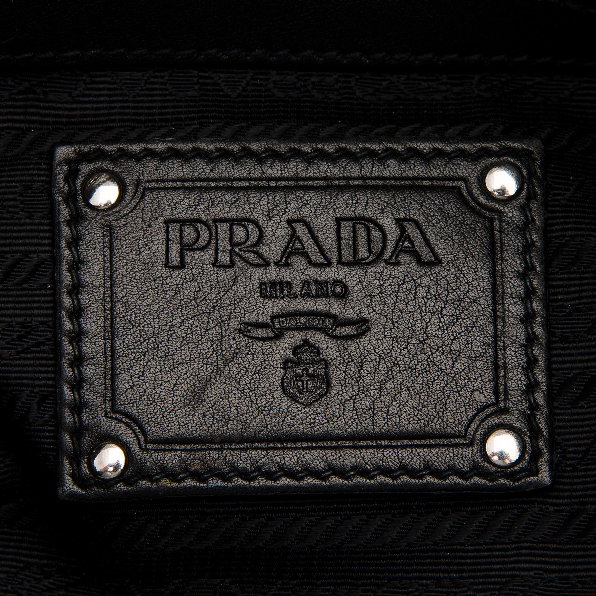A PRADA BAG.