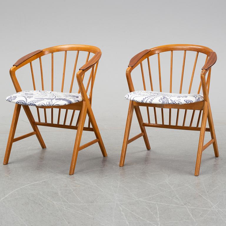 Bengt Ruda, a pair of "Sierra" armchairs, IKEA, Sweden, 1950/1960s.