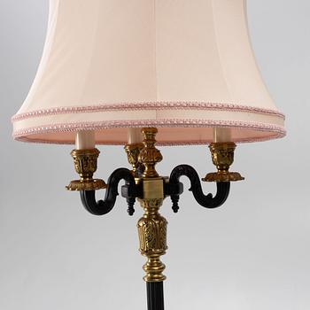 Einar Bäckström's Metal Goods Factory, floor lamp, model 5502, circa mid-20th century.