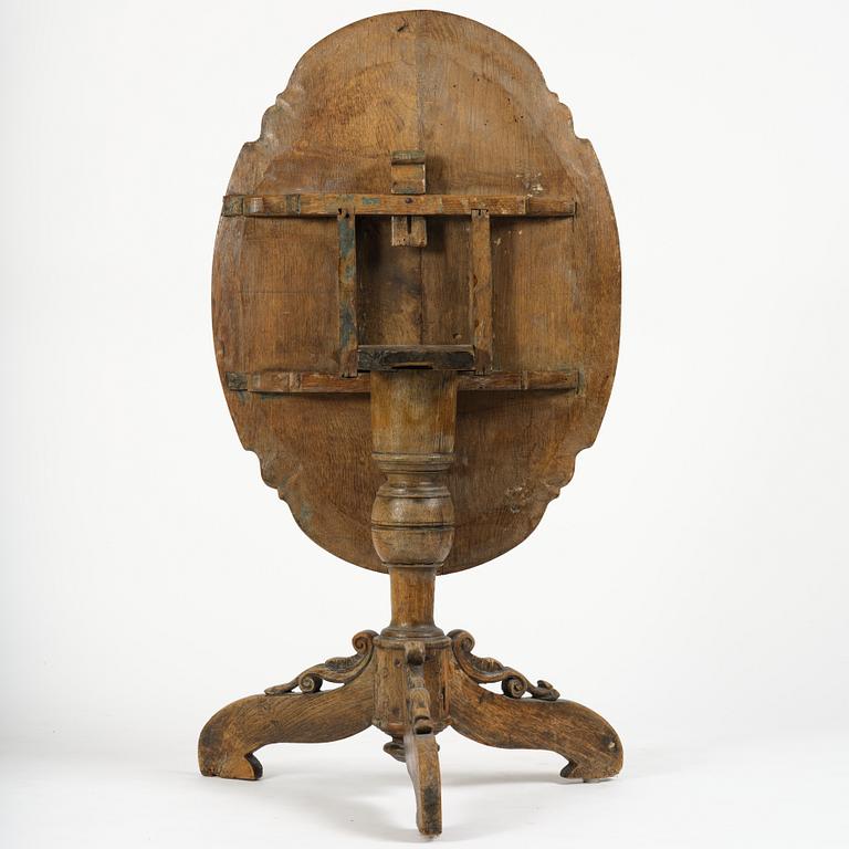 Tebord, Sverige, tidigt 1700-tal, Karolinsk Barock.