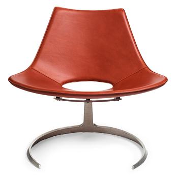 Preben Fabricius & Jørgen Kastholm, a "Scimitar" easy chair, Bo-Ex, Denmark.