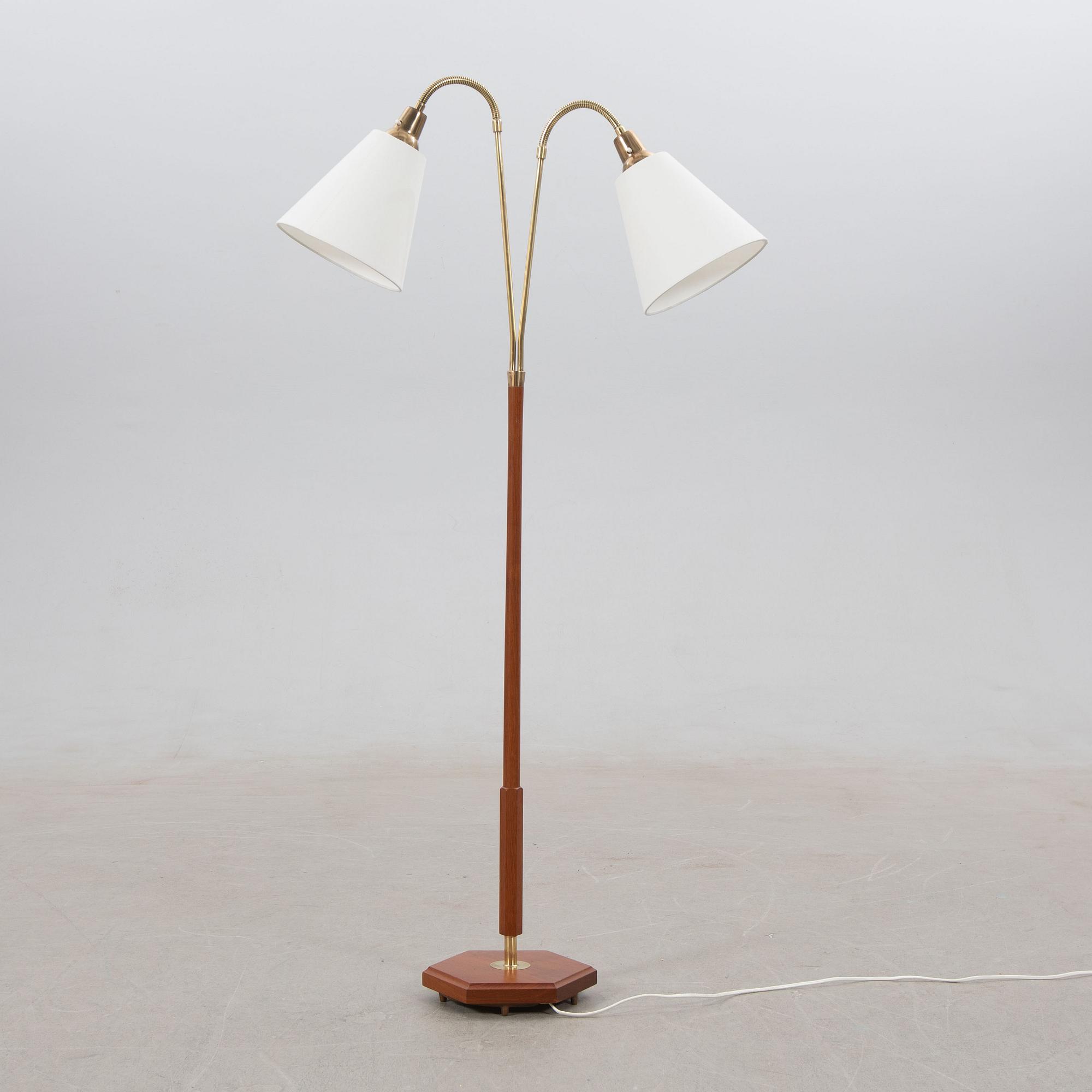 Floor lamp, 1940s.