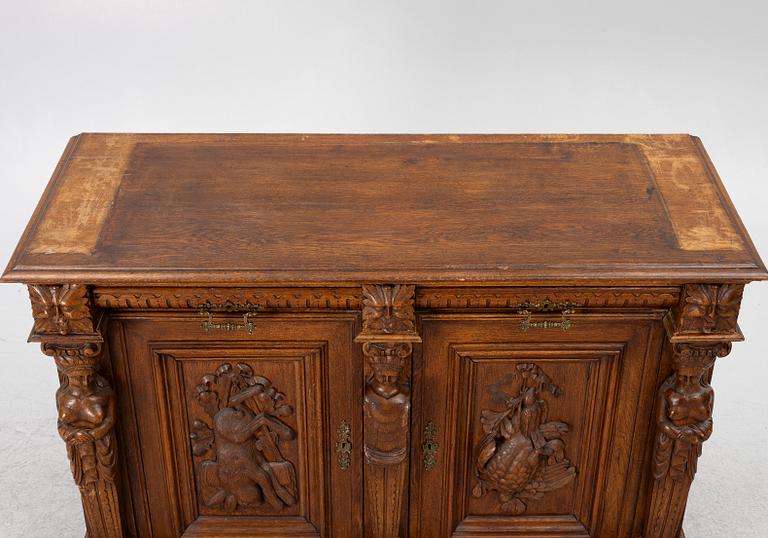 A cabinet, neo-Renaissance, circa 1900.
