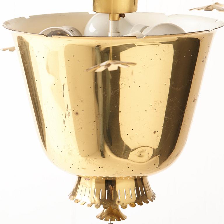 Bröderna Malmströms Lampvarufabrik, a Swedish Modern ceiling lamp, 1940's.