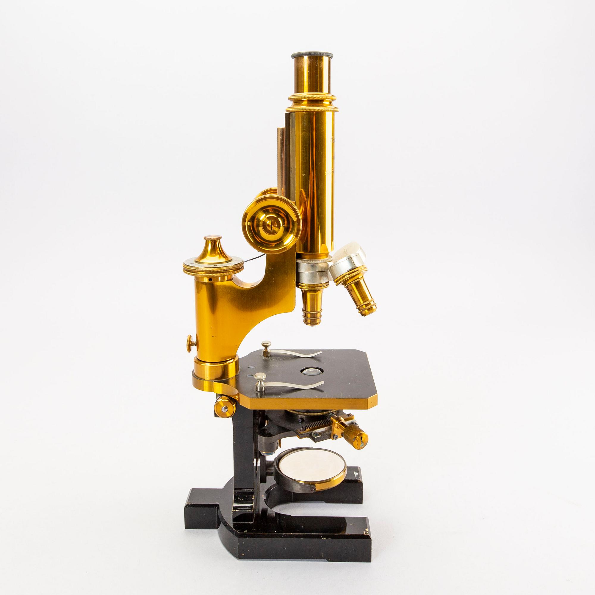 A Microscope and a Barograph first half of the 20th century.