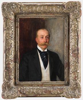 Albert Edelfelt, Porträtt av Markis Emile de Chambure.