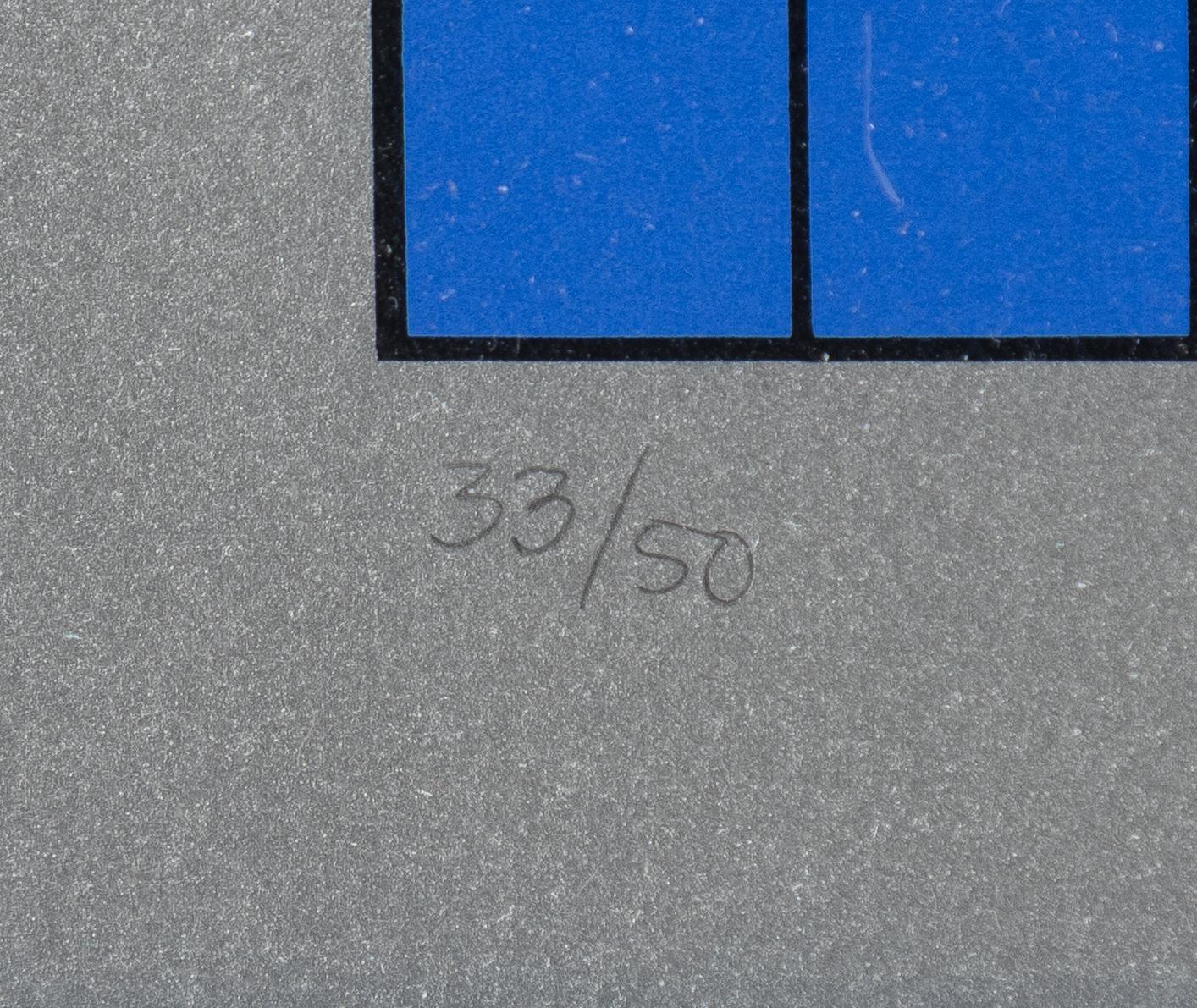 Victor Vasarely, "Clown med boll".