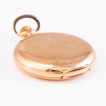 LONGINES, pocket watch, hunting case, 50 mm.